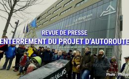Revue de presse : Enterrement du projet d’Autoroute A45 à Lyon